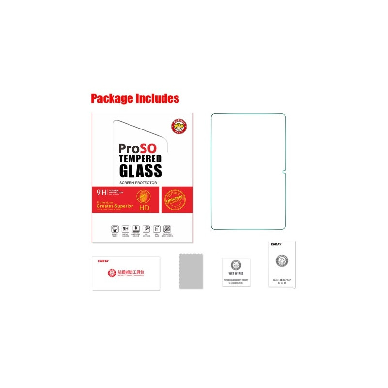 HAT PRINCE OnePlus Pad 2 Skjermbeskytter i Herdet Glass