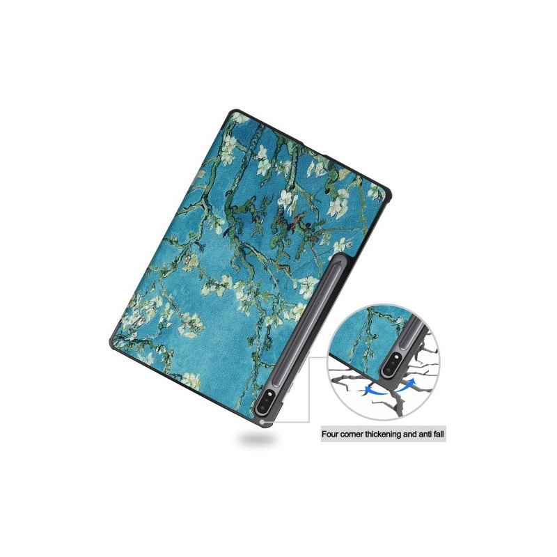 Trifoldet stativ Smart Taske til Samsung Galaxy Tab S10+ (S10 Plus)