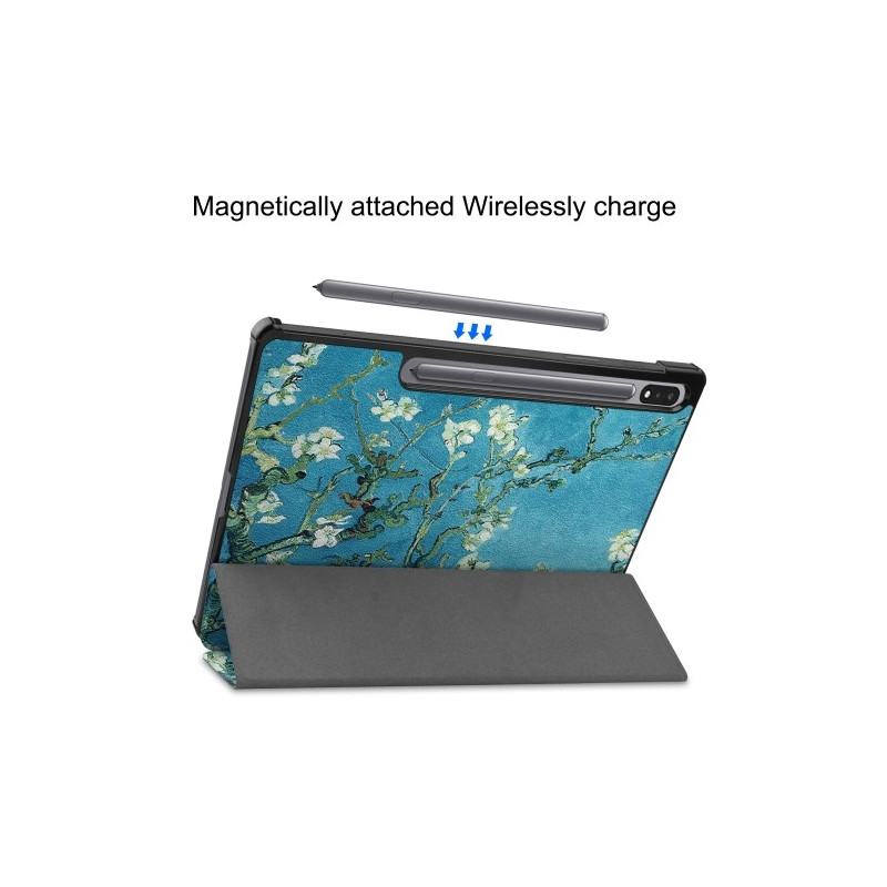 Slim Fit Cover Fodral Till Samsung Galaxy Tab S10+ (S10 Plus) - Blossom