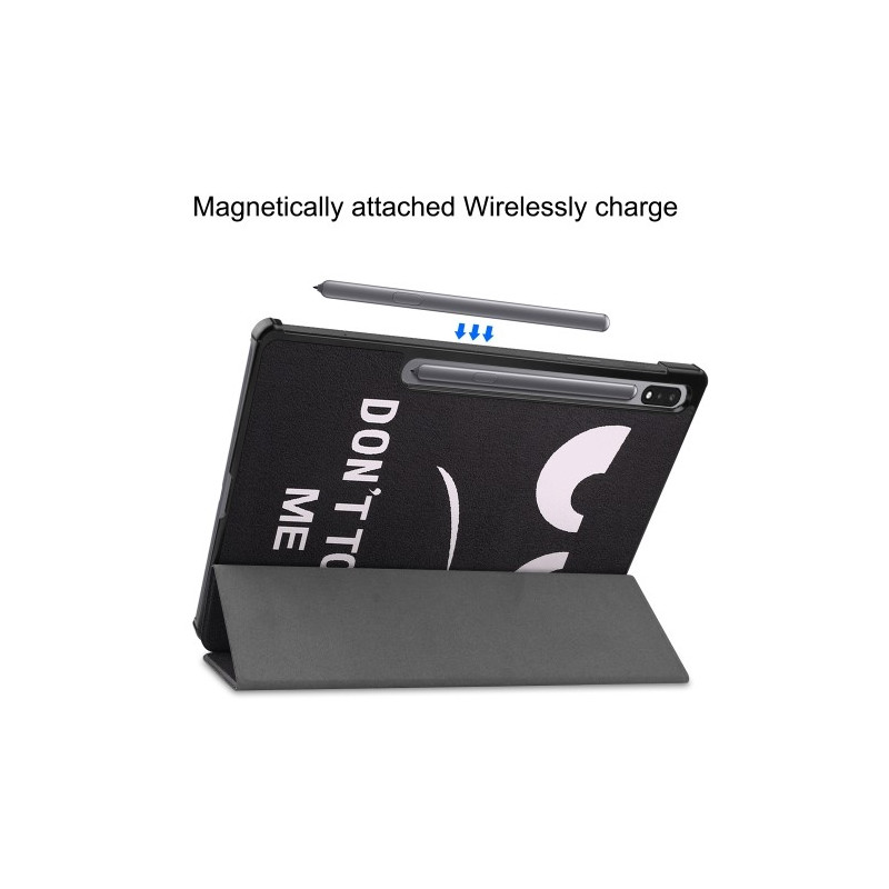 Trifoldet stativ Smart Taske til Samsung Galaxy Tab S10+ (S10 Plus)