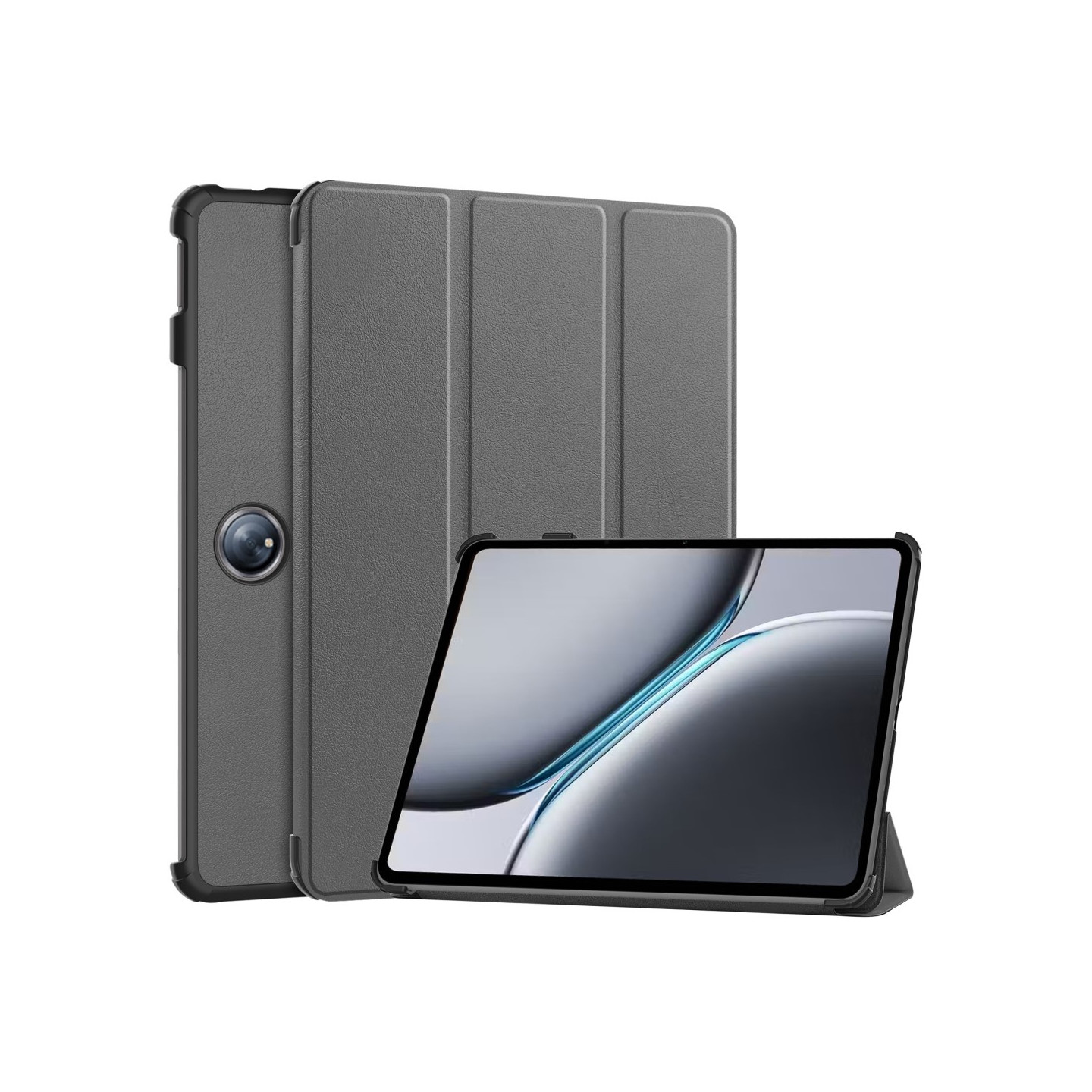 Til OnePlus Pad 2 Tri - fold Stand Wake/Sleep Cover Tabletetui