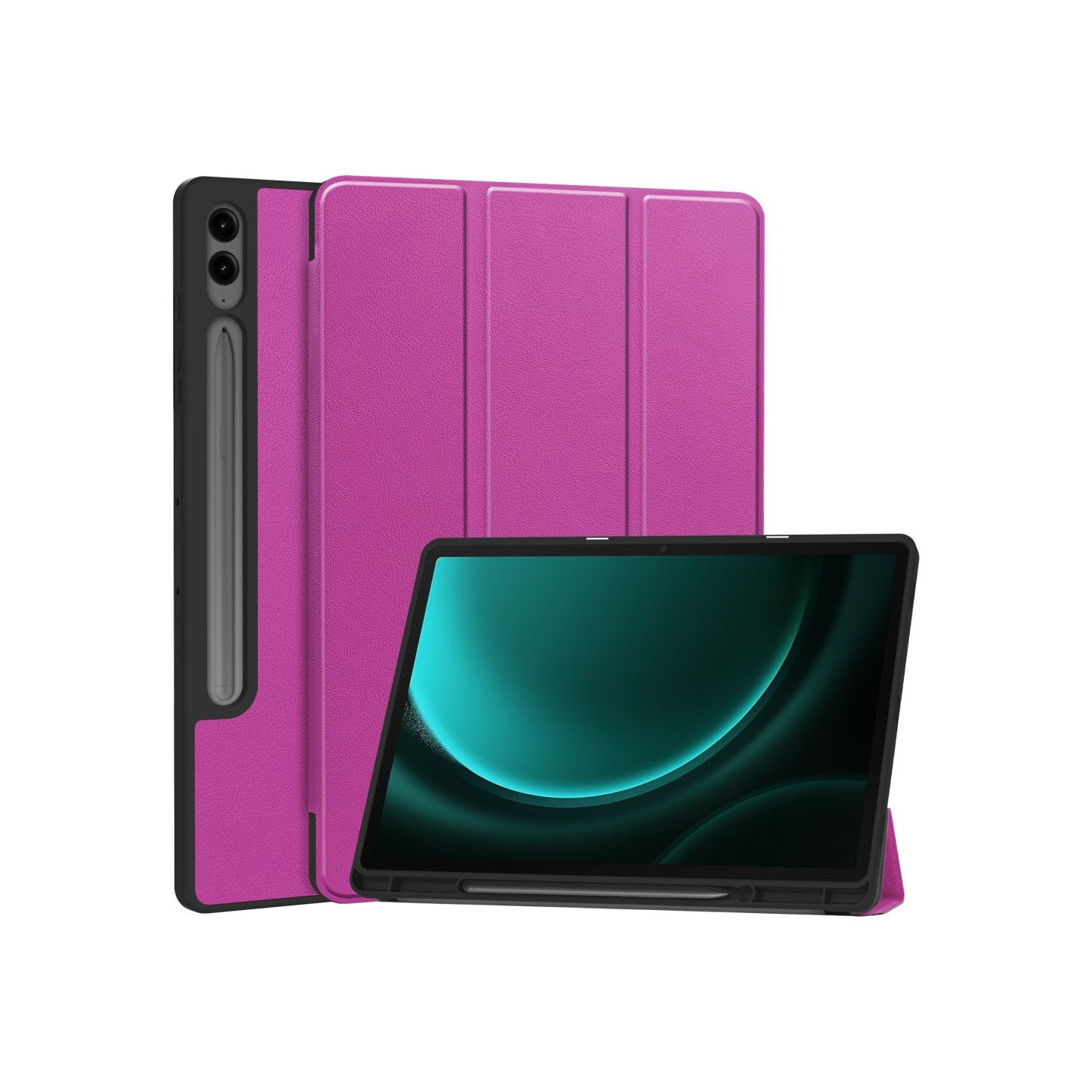 Tri - fold Stand Smart Case for Samsung Galaxy Tab S10+ (S10 Plus)