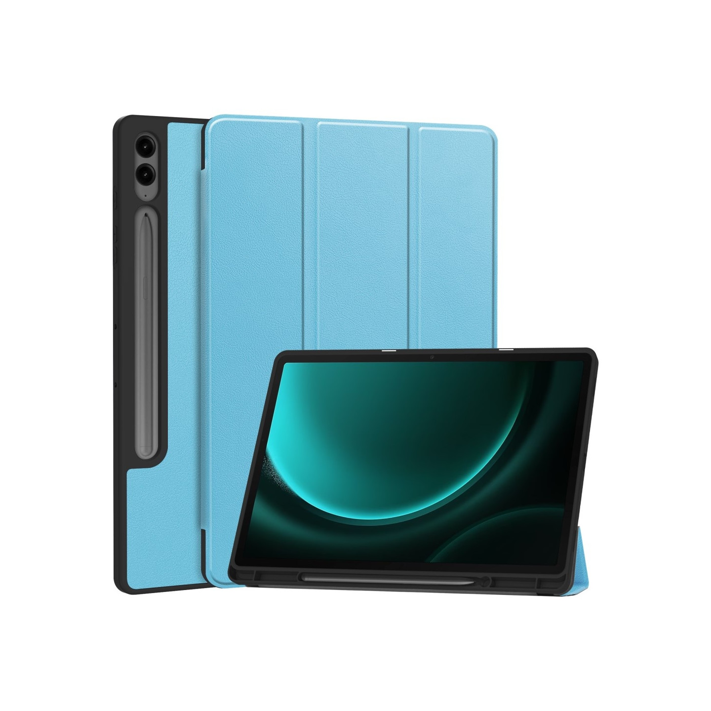 Tri - fold Stand Smart Case for Samsung Galaxy Tab S10+ (S10 Plus)