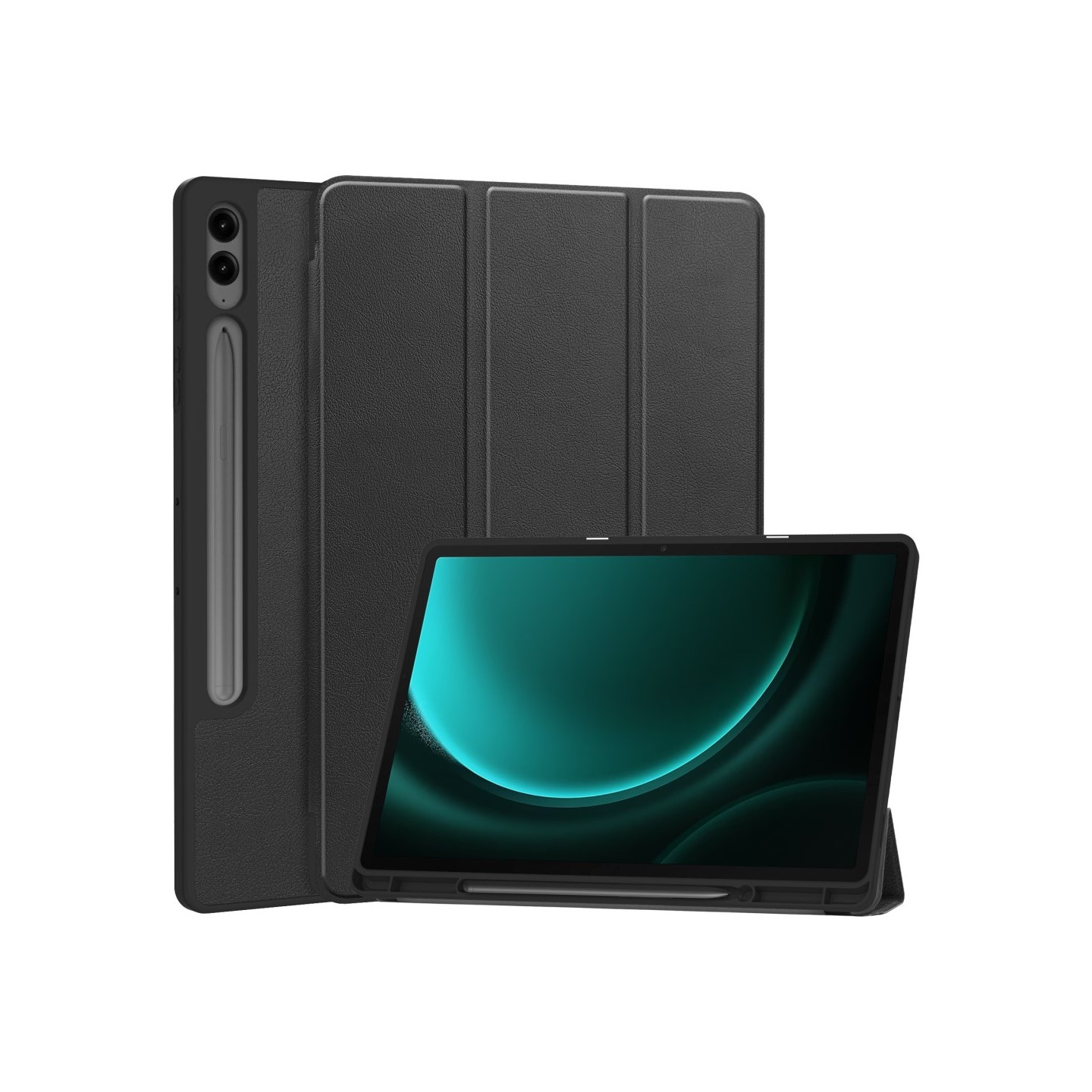 Slim Fit Cover Fodral Till Samsung Galaxy Tab S10+ - Svart