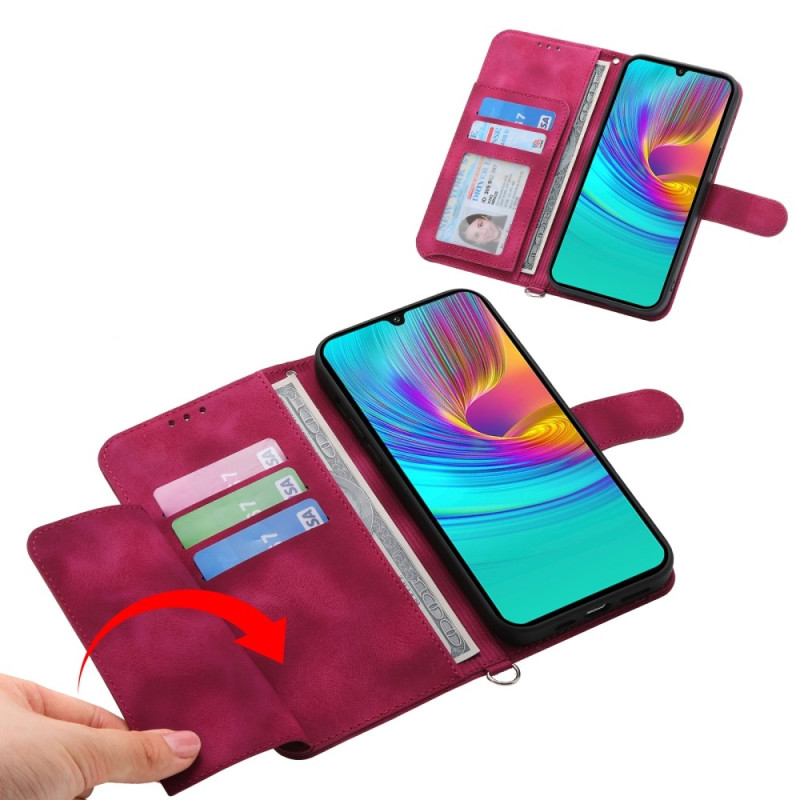 Til Samsung Galaxy A16 5G / A16 4G Cover med Blomstermønster Wallet Cover