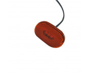 Xiaomi M365 Pro 2 Bakskärm Stänkskärm Mudguard med lampa/bromsljus