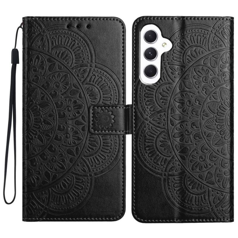 Til Samsung Galaxy A16 5G/A16 4G Deksel med Kortspor og Mandalay - mønster