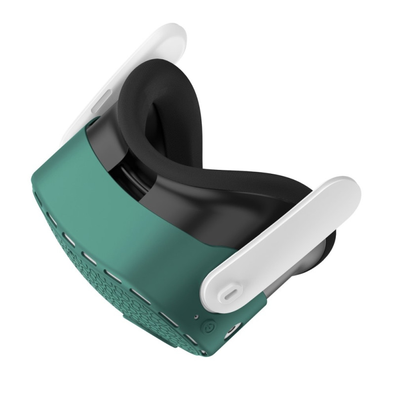 För Meta Quest 3S Skyddsfodral VR Headset Silikonskydd