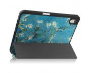 Apple iPad 10.9 2022 Slim fit tri-fold fodral Pennhållare - Blossom