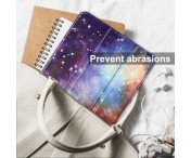 Apple iPad 10.9 2022 Slim fit tri-fold fodral Pennhållare - Galaxy