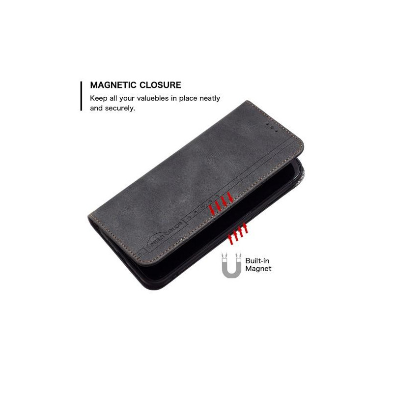 BINFEN COLOR Lommebok - deksel Samsung Galaxy S23 - Svart