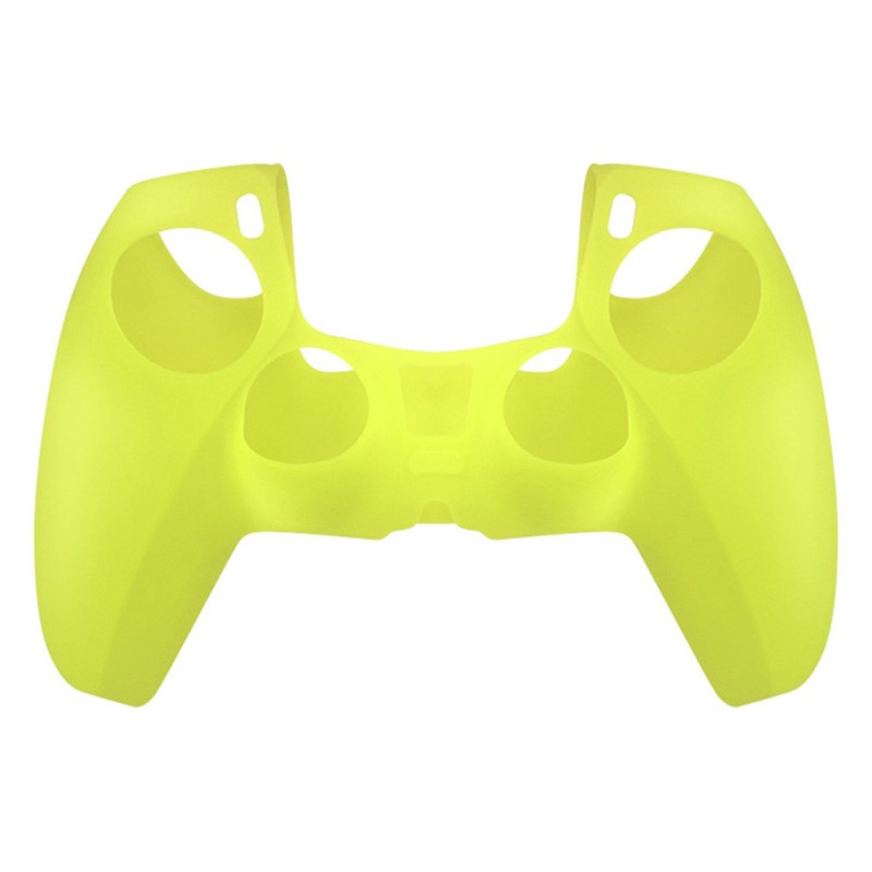 Playstation 5 / PS5 Silikone Skin Cover Case Anti - Slip Beskyttelse - Gul