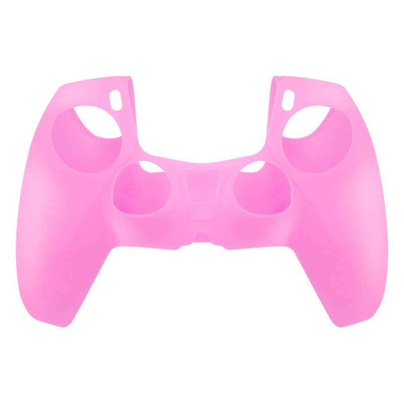 Playstation 5 / PS5 Silikon Skin Skal Fodral Anti - Slip Skydd - Rosa