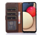 KHAZNEH Plånboksfodral till Google Pixel 7 Pro - Brun/Blå