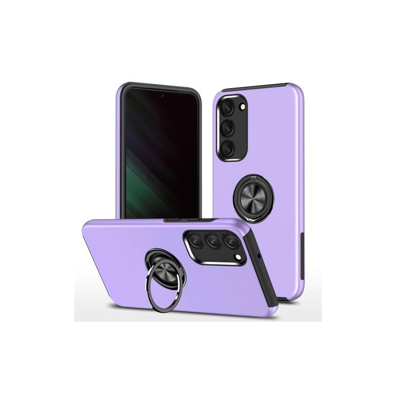 Samsung Galaxy S23+ Sormenrengastuki Hybridikotelo - Violetti