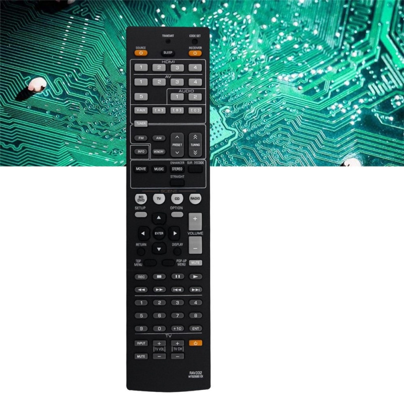 Udskiftning af fjernbetjening til RAV332 til Yamaha Audio/Video Receiver