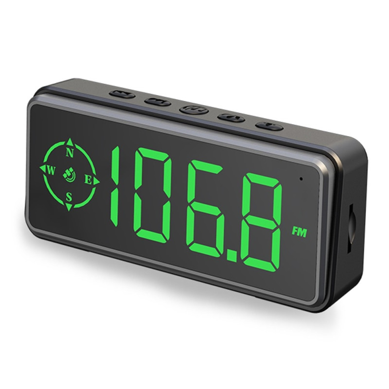 HUD GPS Speedometer Display HD Overspeed Warning Head-up for Vehicles