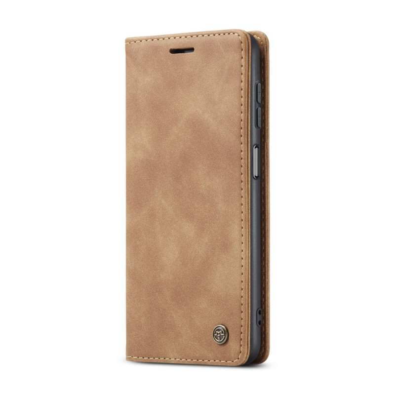CASEME Retro Wallet Case for Samsung Galaxy A16 - Brown