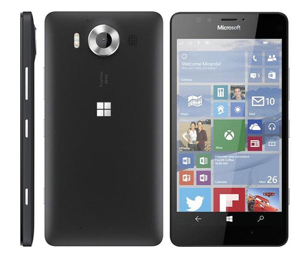 Microsoft Lumia 950 Skärmskydd x2 med putsduk