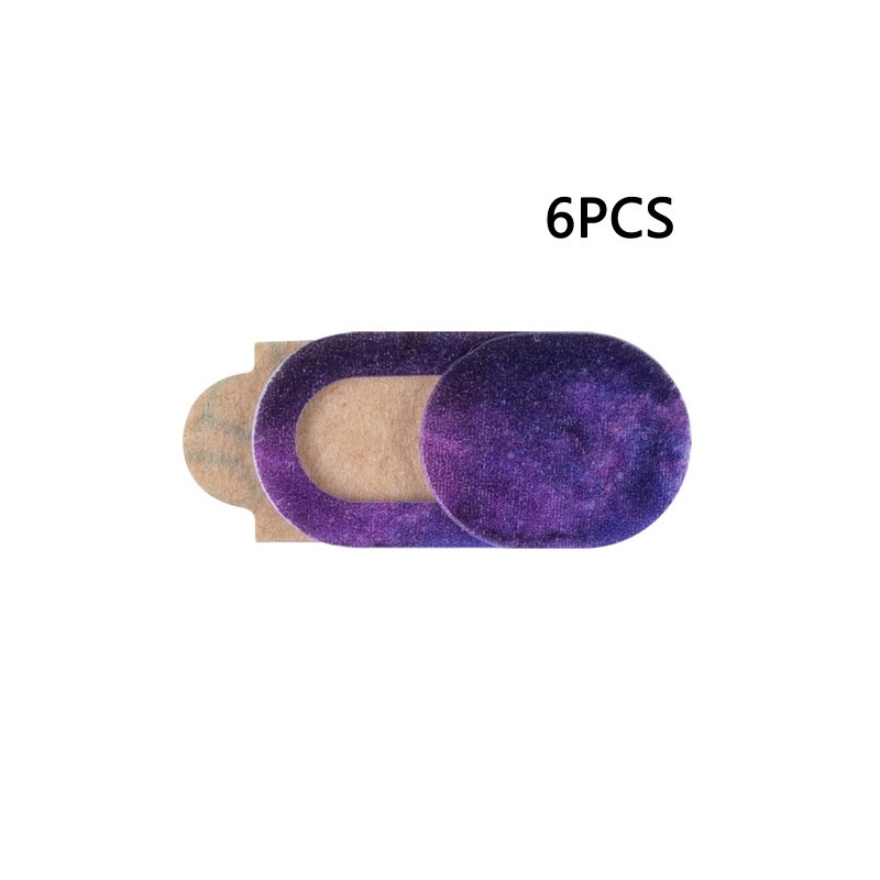 6stk Anti - Spy Datakamerabeskyttelsesglidebryter Anti - Peep Privacy - Starry Sky 3