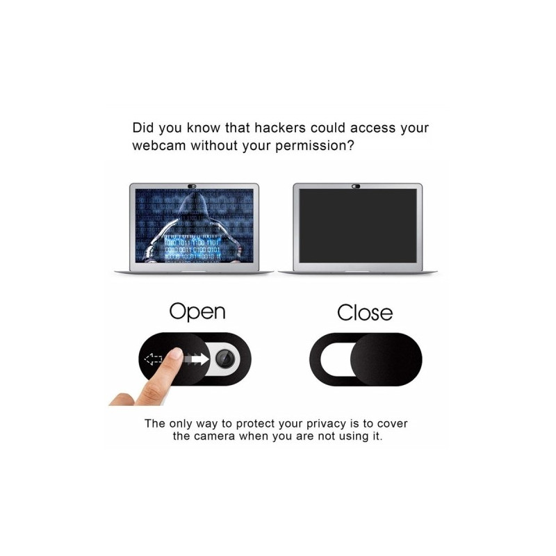 6 kpl Anti - Spy Computer Camera Protection Slider Anti - Peep Privacy - Starry Sky 2