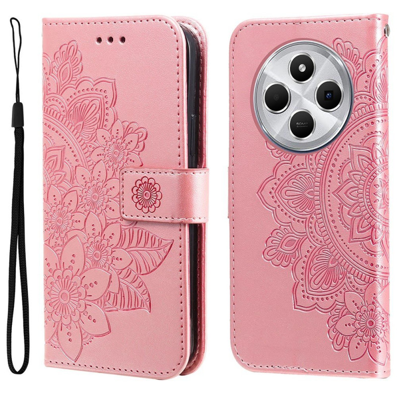 For Xiaomi Redmi 14C Case Wallet Floral Phone Cover