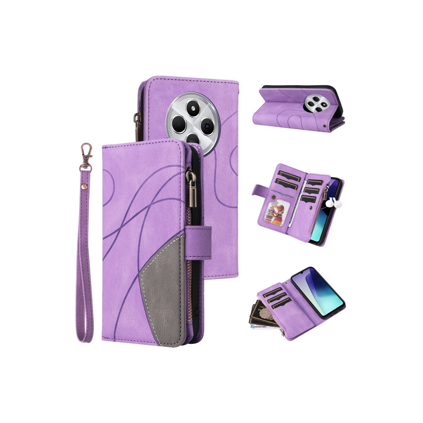 KT Wallet Case for Xiaomi Redmi 14C