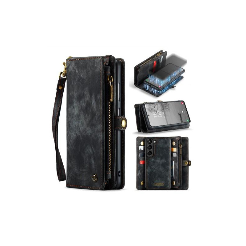 CASEME Samsung Galaxy S23 2 - in - 1 Detachable - Black