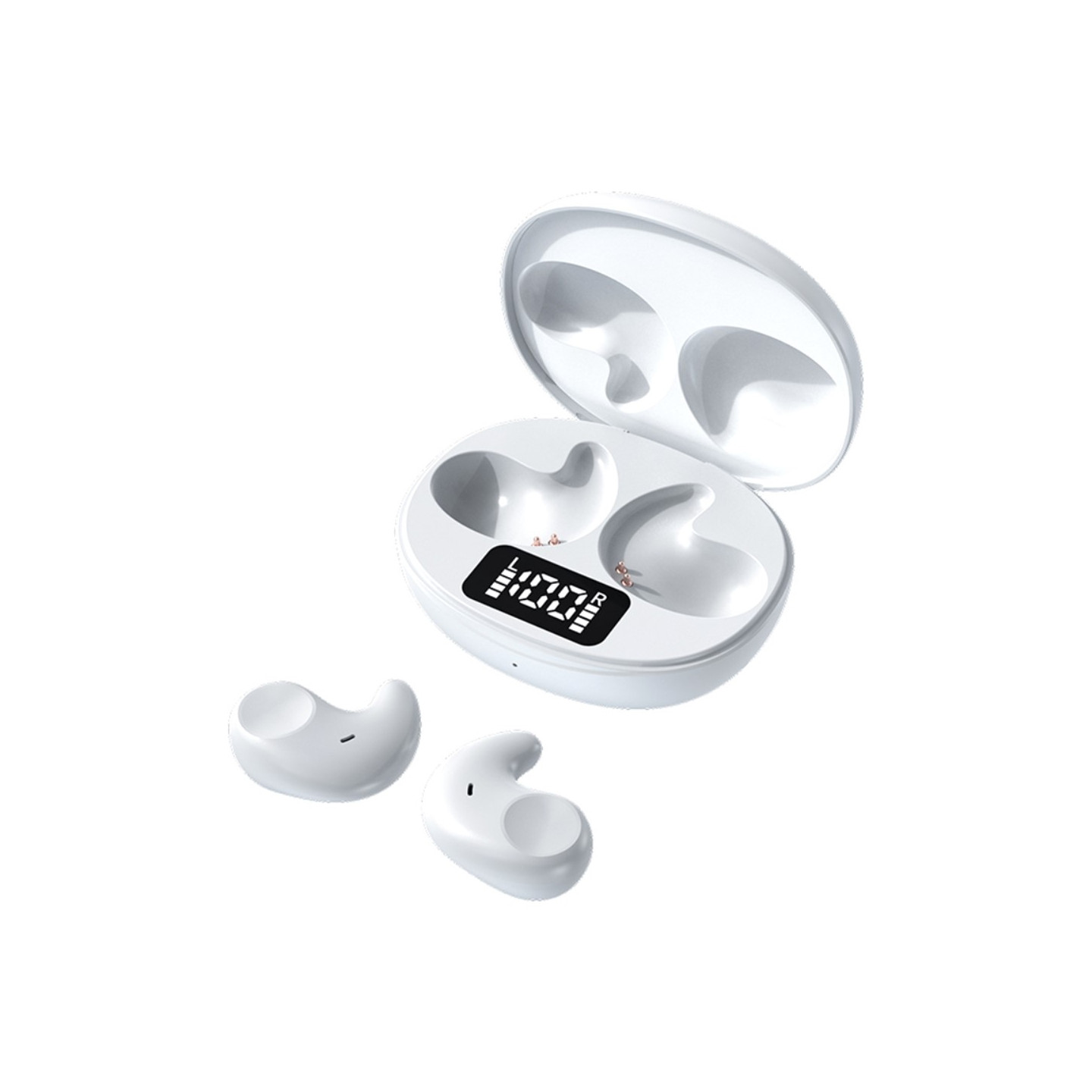 In ear to sleep with Sleep Headphones Bluetooth - White