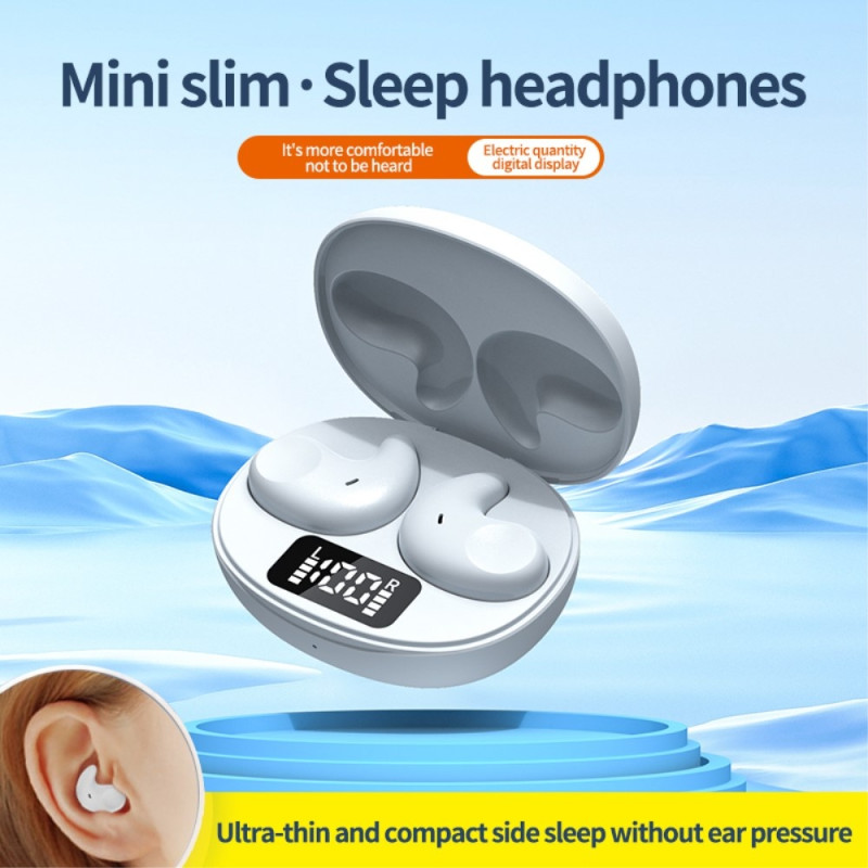 In ear to sleep with Sleep Headphones Bluetooth - White