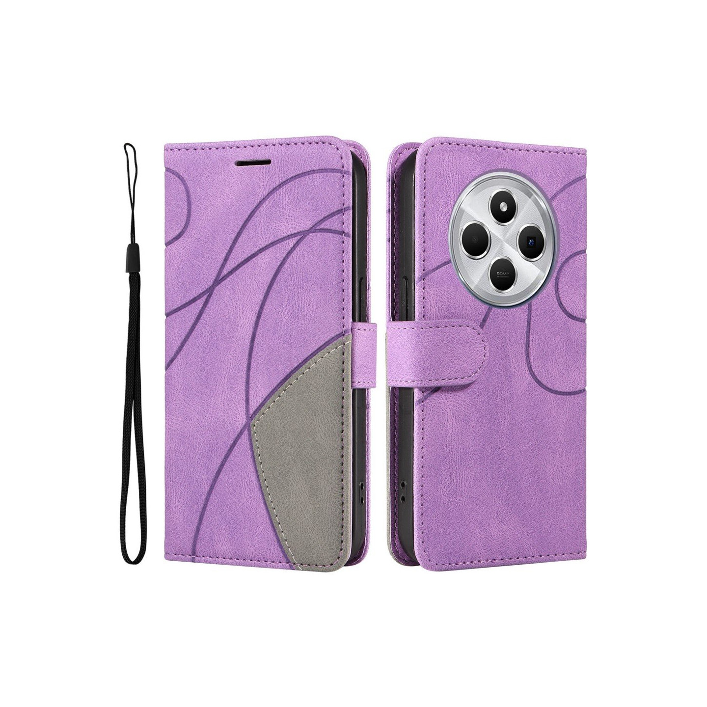 KT Plånboksfodral till Xiaomi Redmi 14C - Lila