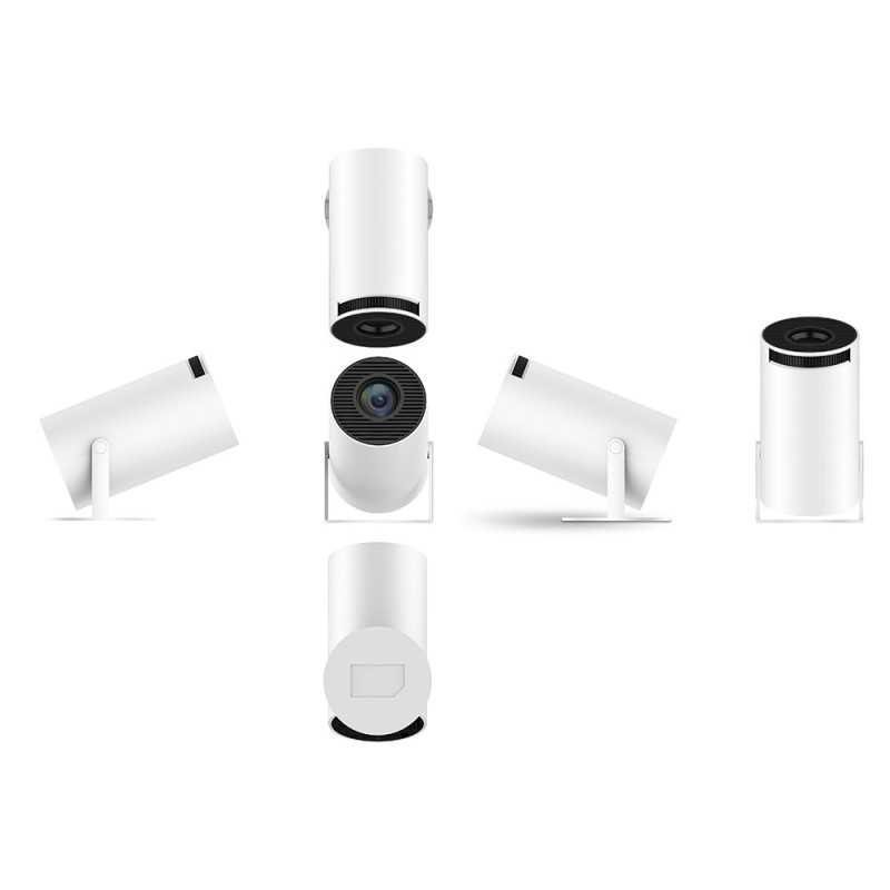PRO - Projektor Android 11.0 2.4G / 5G WiFi 6 Bluetooth 5.0 1280*720P hemmabio
