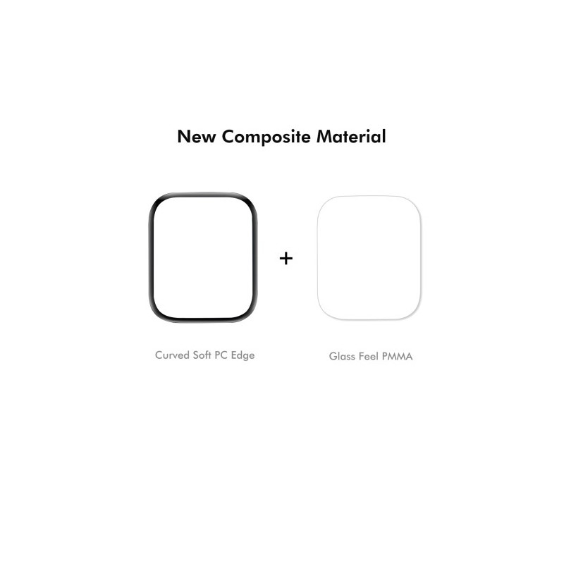 For en klokke serie 10 42mm skjermbeskytter 3D buet klar film - gjennomsiktig