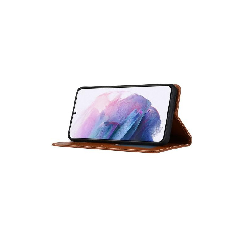 Samsung Galaxy S23 Pung Stand til Telefon Flippetui Cover - Sort