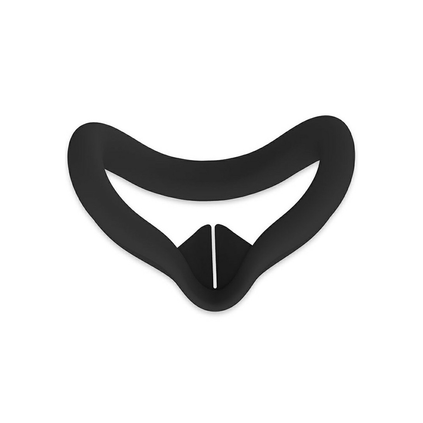 Til Meta Quest 3S VR Silikone Case Anti - Sved Face Pad Beskyttende Cover - Sort