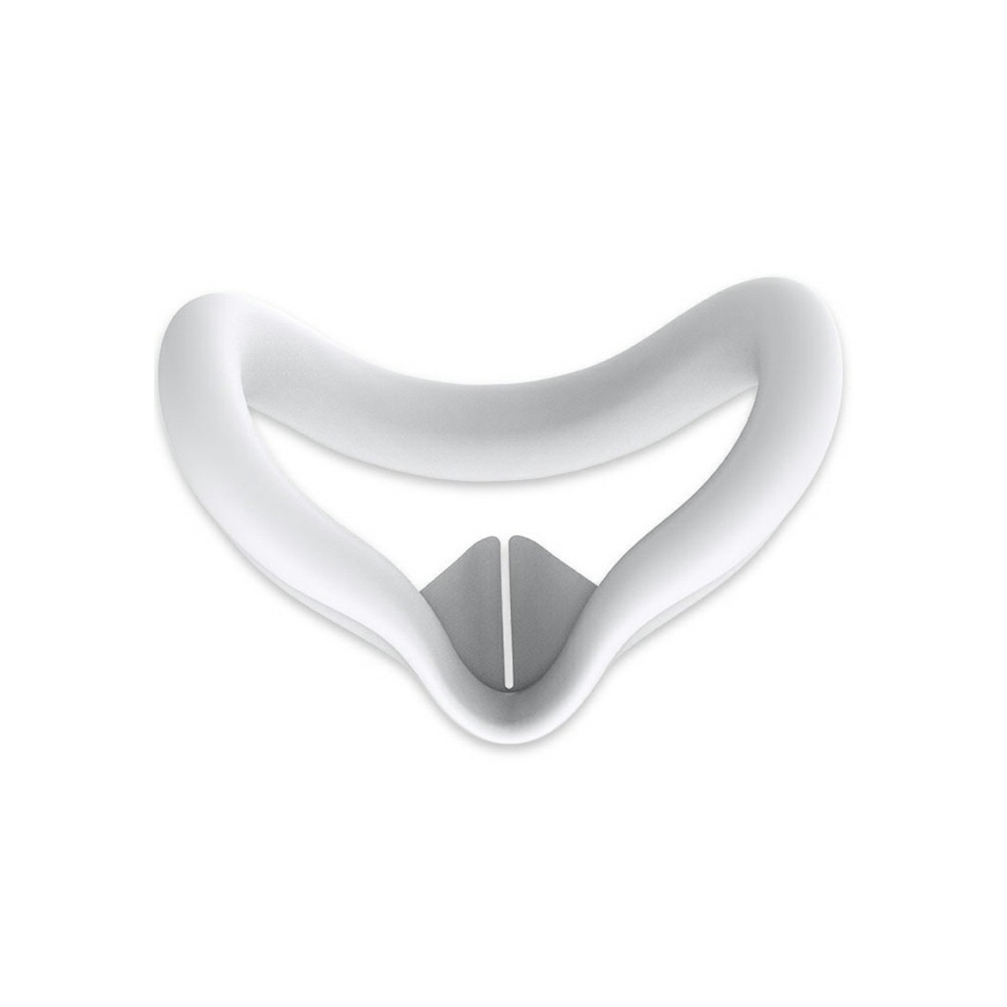 Til Meta Quest 3S VR Silikone Case Anti - Sved Face Pad Beskyttende Cover - Hvid