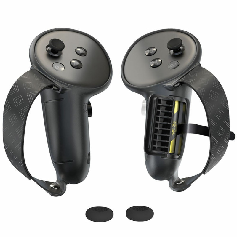 1 par til Meta Quest 3S Controller Silikonetui Anti - Slip Anti - Slip Greppdeksel