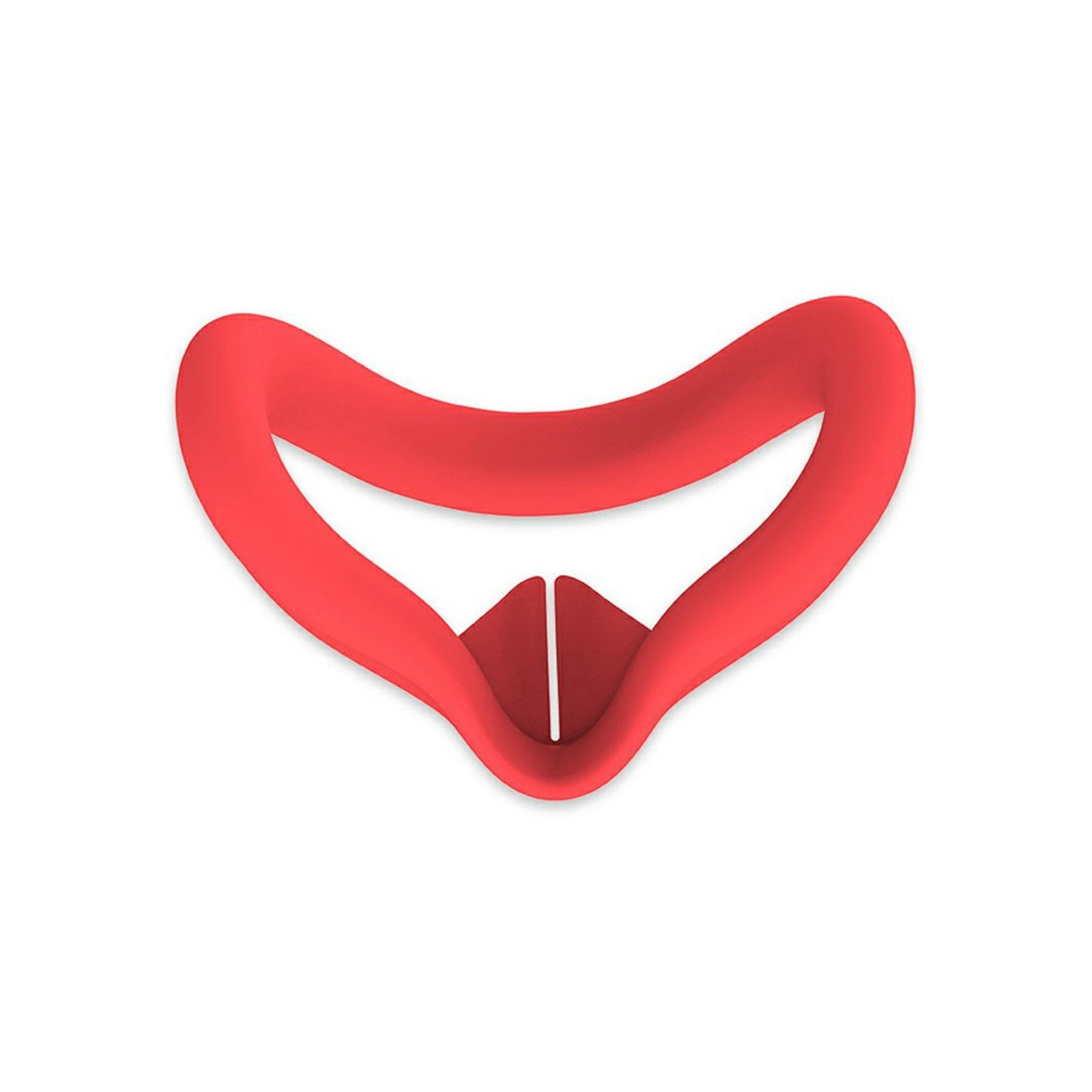 For Meta Quest 3S VR Silicone Case Anti - Sweat Face Pad Protective Cover - Red