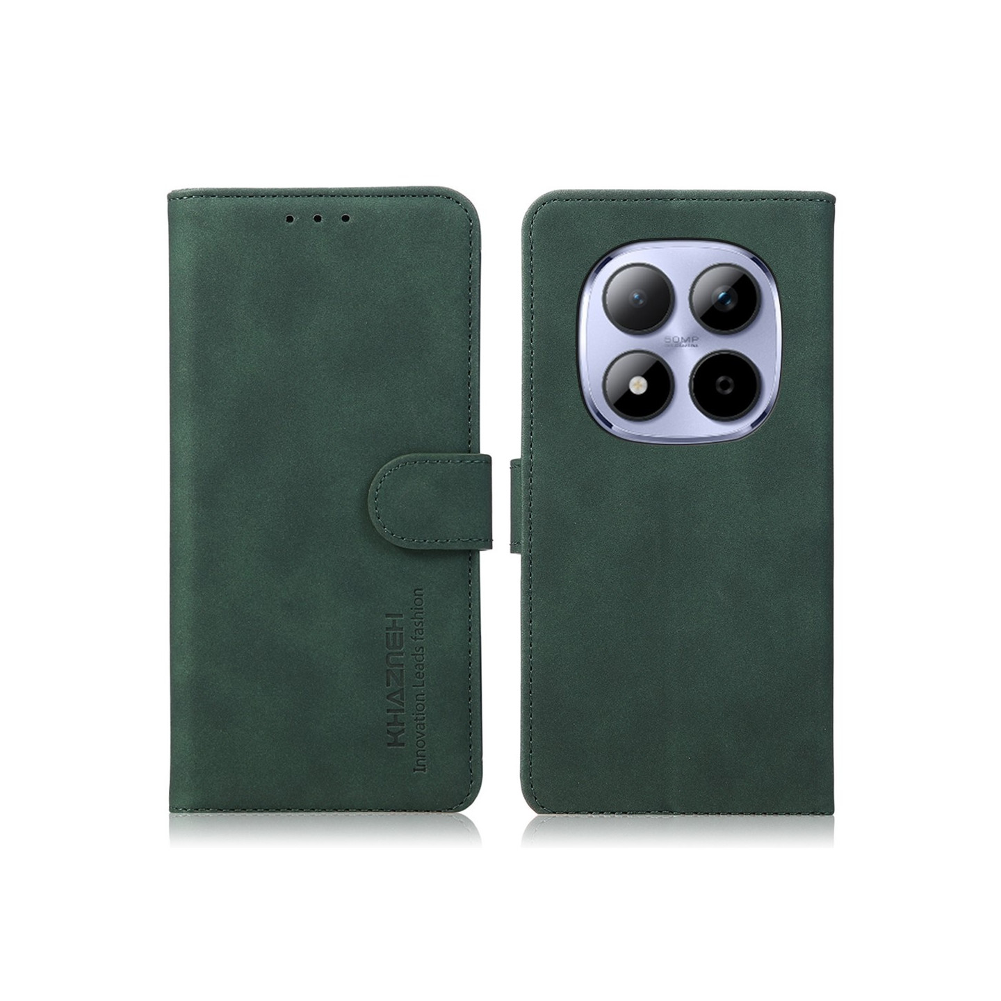 KHAZNEH For Xiaomi Poco M8 Pro 5G / Redmi Note 15 Pro+ 5G -deksel Lommebok-deksel Telefonveske