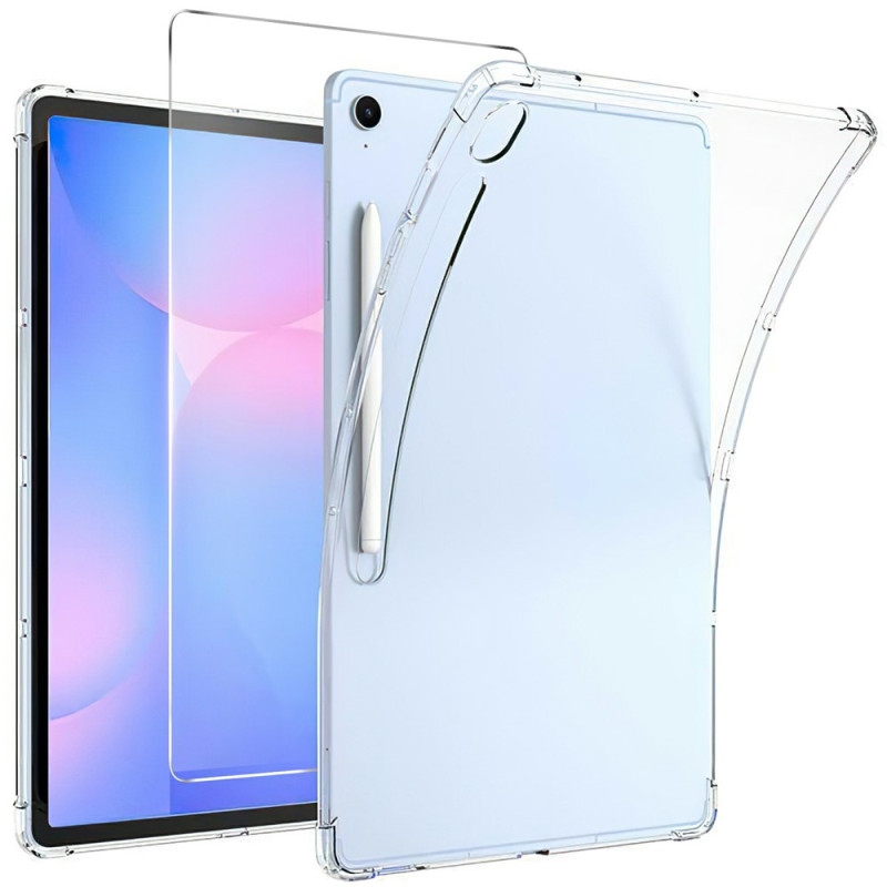 For Samsung Galaxy Tab S10 Lite TPU Cover + Tempered Glass