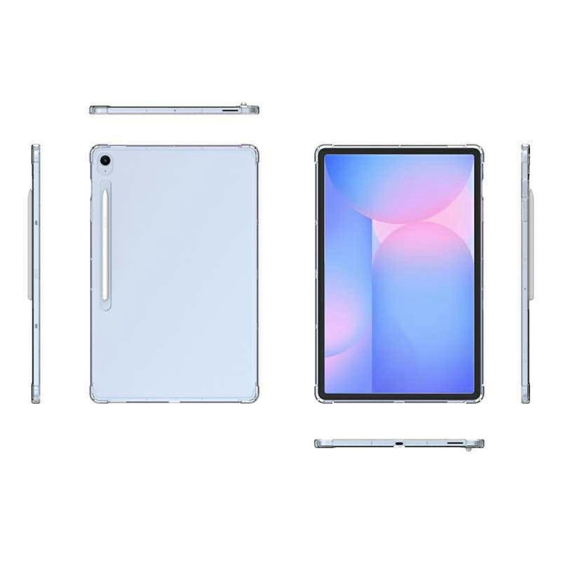 Til Samsung Galaxy Tab S10 Lite Etui TPU cover + Hærdet Glas