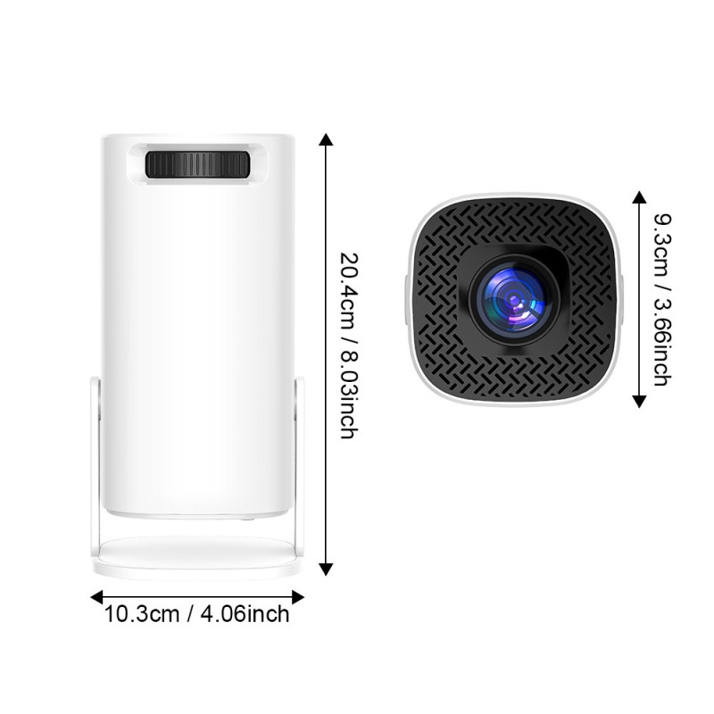 4K Projector Dual WiFi Bluetooth HD Video LED Projector for Home Theater Home