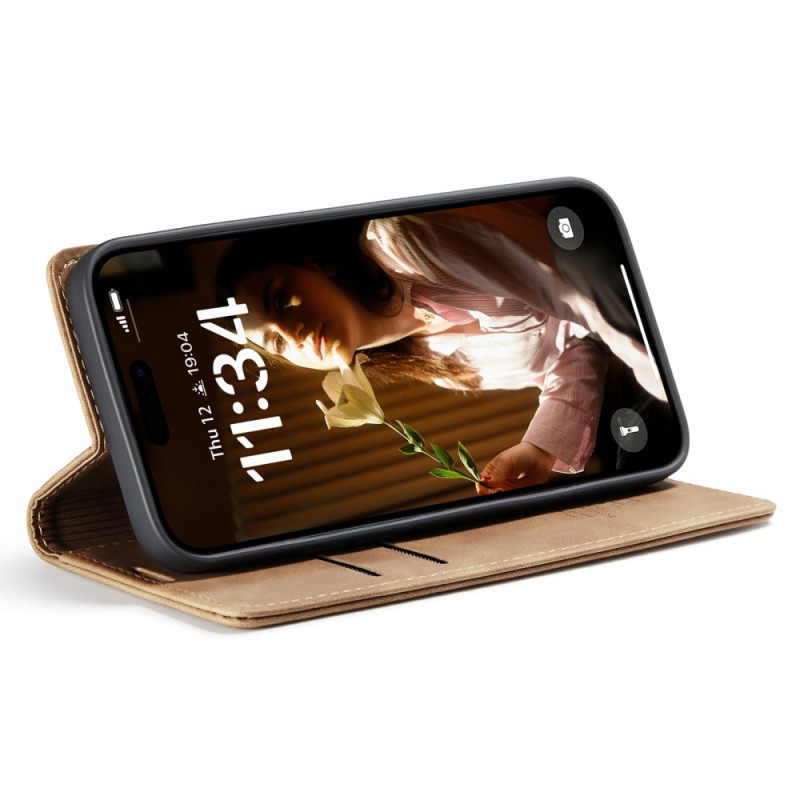 CASEME Lommebok - deksel iPhone 16 Plus - Brun