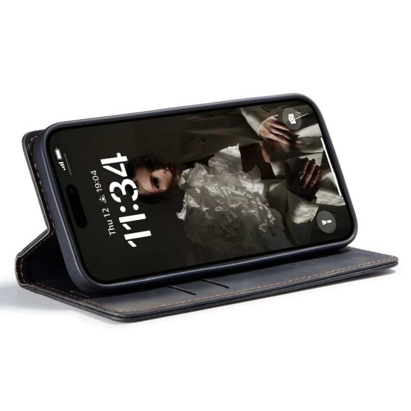 CASEME Retro Wallet Case for iPhone 16 Plus