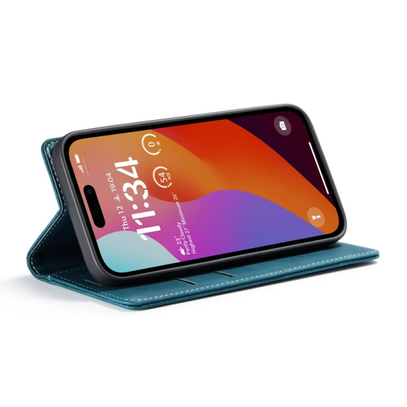 CASEME Lommebok - deksel iPhone 16 Pro - Blå