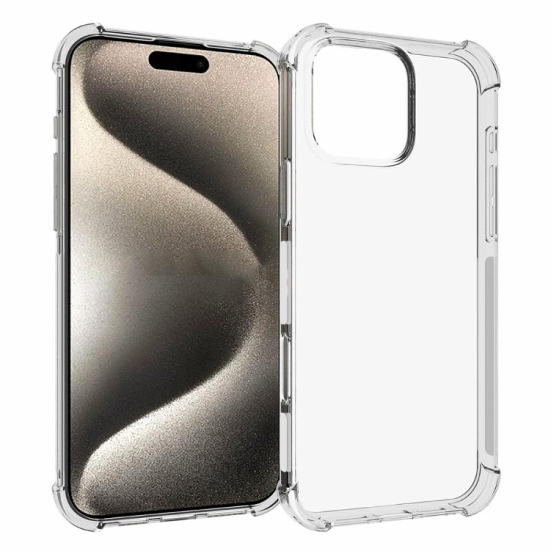 Case Shell for iPhone 16 Pro Max Shock - absorbing Reinforced corners TPU
