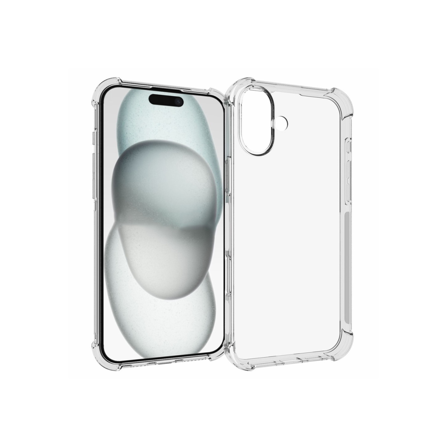 Case Shell for iPhone 16 Plus Shock - absorbing Reinforced corners TPU