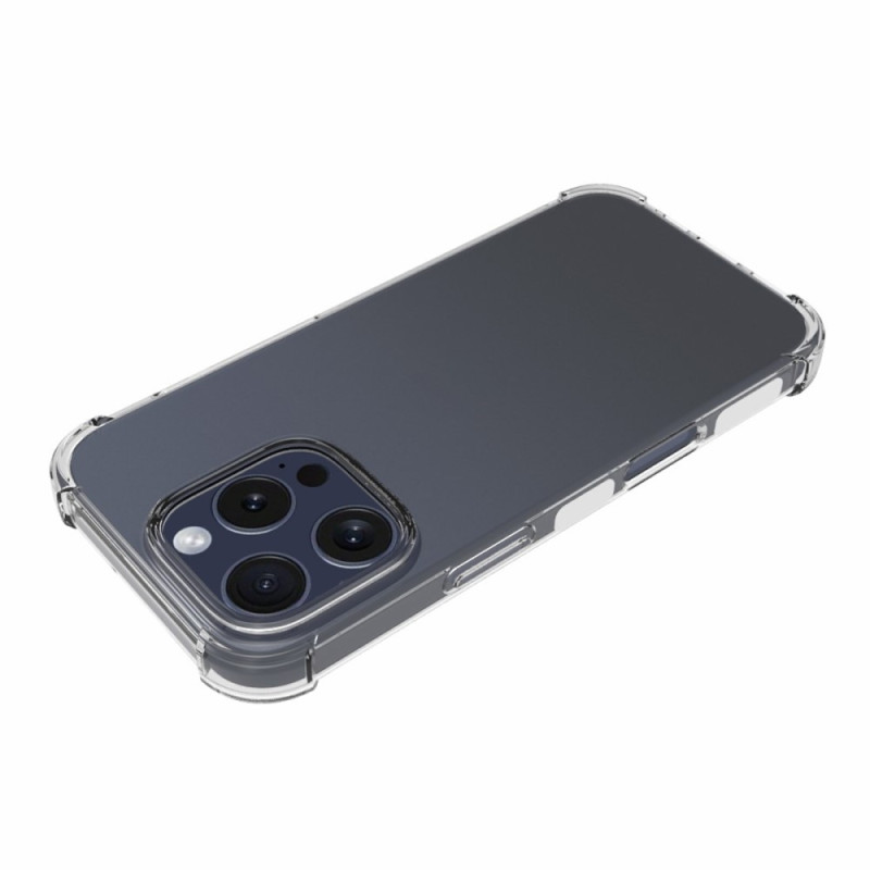 Fodral Skal för iPhone 16 Pro Stötdämpade Förstärkta hörn TPU