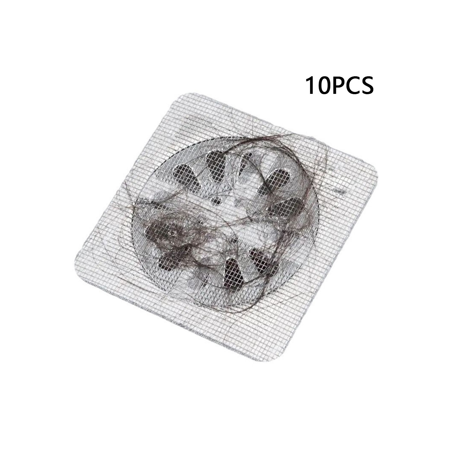 10 kpl Kylpyhuoneen suihkukaivo Verkkosuojus Lattiaallassiivilä Hiustulppa