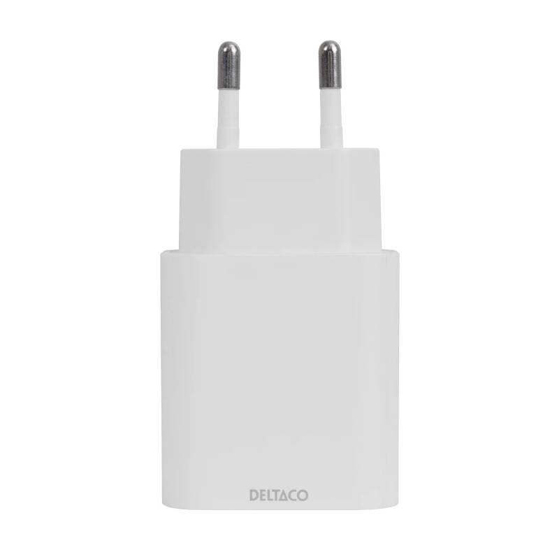 USB - C wall charger with PD 20 W and PPS 25 W, Samsung Super Fast Charging, white
